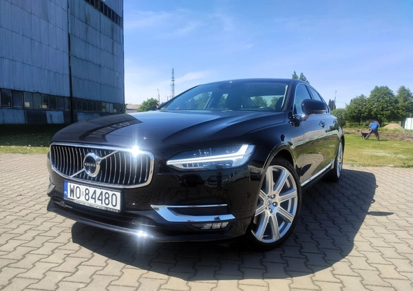 Volvo S90 cena 124900 przebieg: 119000, rok produkcji 2017 z Ostrołęka małe 562